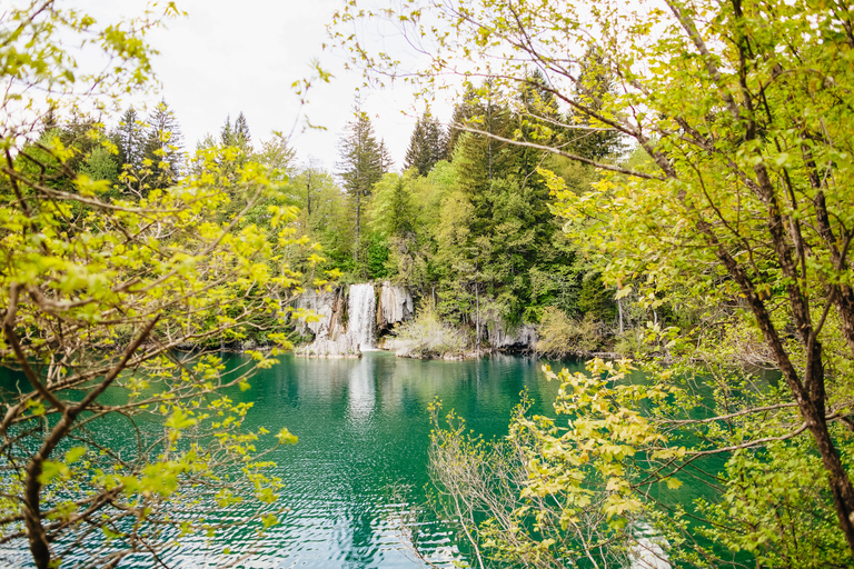 From Split or Trogir: Plitvice Lakes Tour with Entry Tickets Plitvice Lakes: Group tour from Trogir