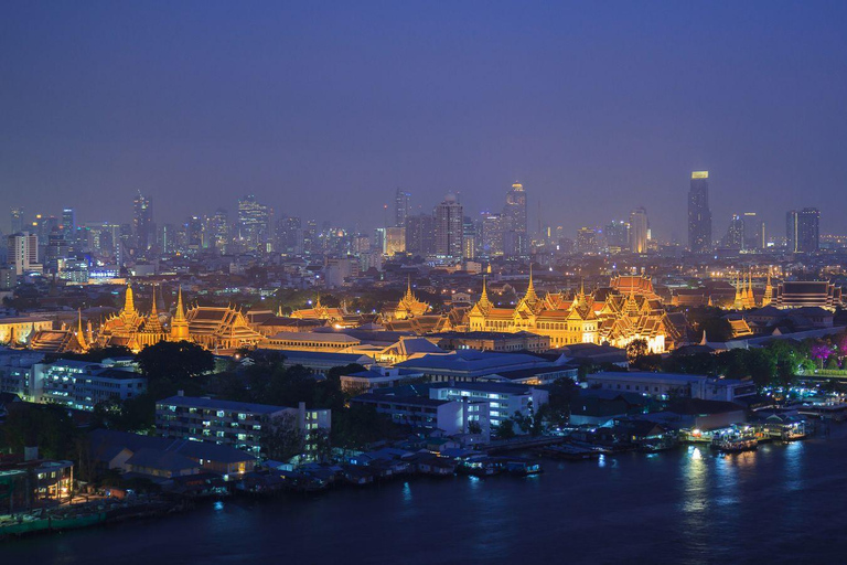 Bangkok: Luxe White Dinner Cruise met live entertainment