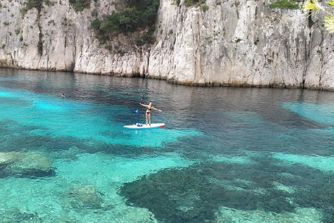 Cassis: Park Narodowy Calanques - wycieczka na paddleboardzie na stojąco