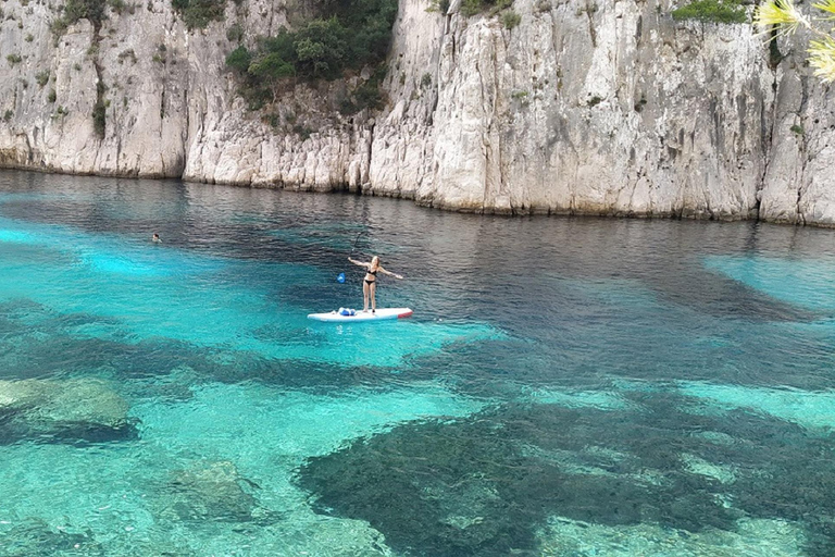 Cassis: Park Narodowy Calanques - wycieczka na paddleboardzie na stojąco