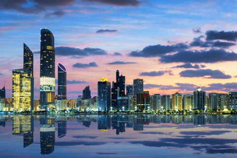 Abu Dhabi: Evening City Tour with Corniche Sunset Walk