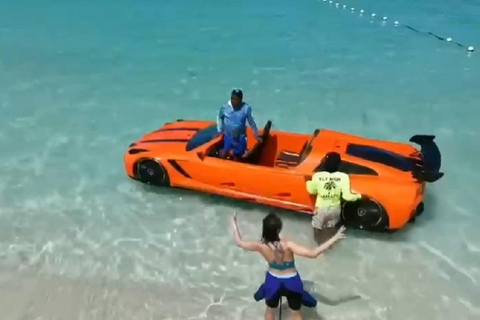 Negril: Jetcar Rental with Hotel Transfer Jetcar Rentals Water Car Super Car on Water – Negril
