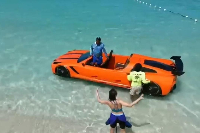 Negril: Jetcar Rental with Hotel Transfer Jetcar Rentals Water Car Super Car on Water – Negril