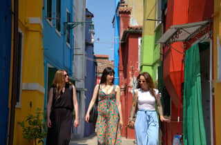 Venedig: Murano & Burano mit Premium-Boot und Glasbläserei