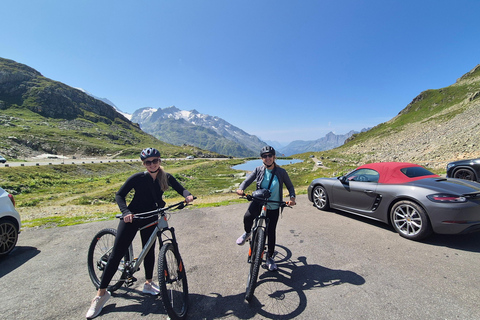 Lucerne: Downhill Cycling Adventure with Lake Swim