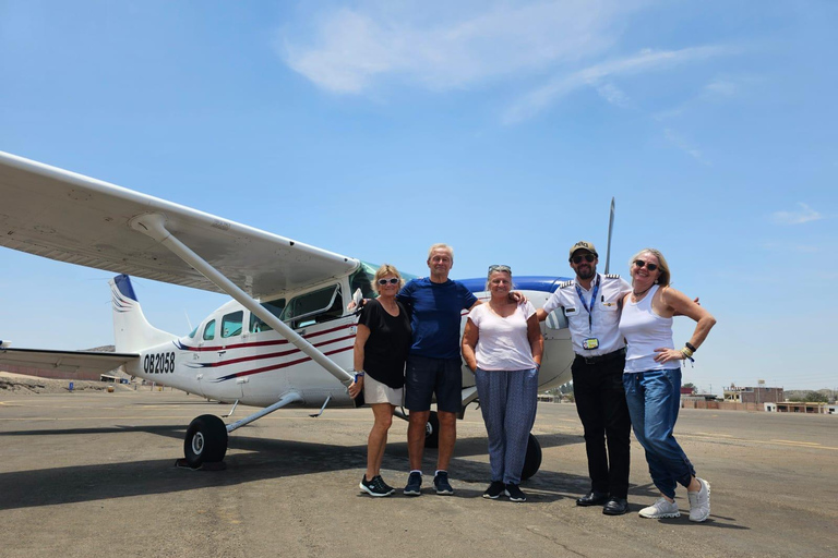 Depuis Lima, journée entière consacrée aux lignes de Nasca et à l'oasis mémorable de Huacachina.