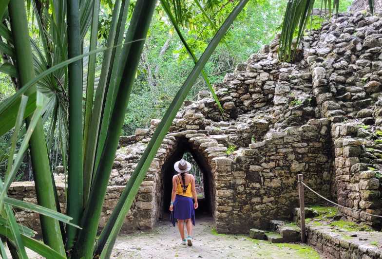 From Riviera Maya: Coba, Punta Laguna and Cenote Day Trip