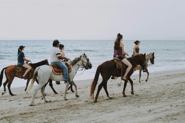 Visit Ensenada Horseback riding in the beach in Ensenada