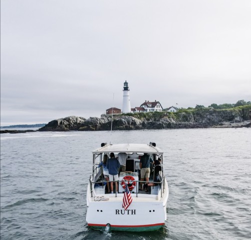 Visit Portland: Casco Bay Morning Lighthouse Cruise in Portland, Maine