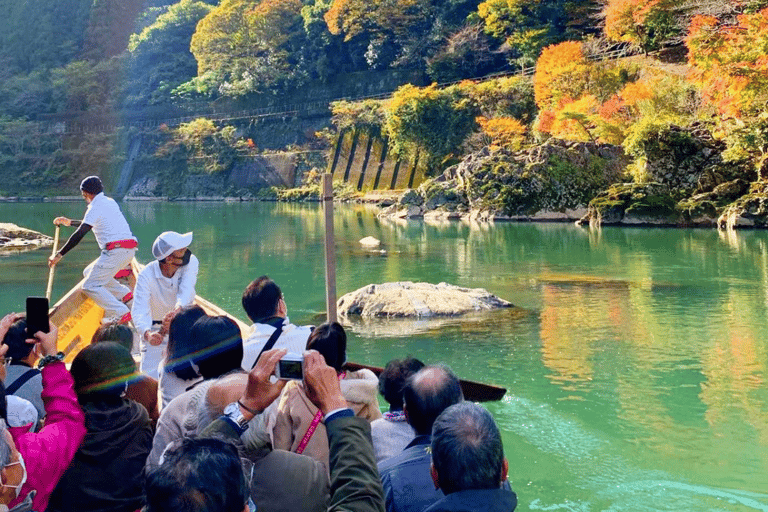 Hozugawa River Cruise & Sagano Train Experience Depart From Kyoto 9:20AM