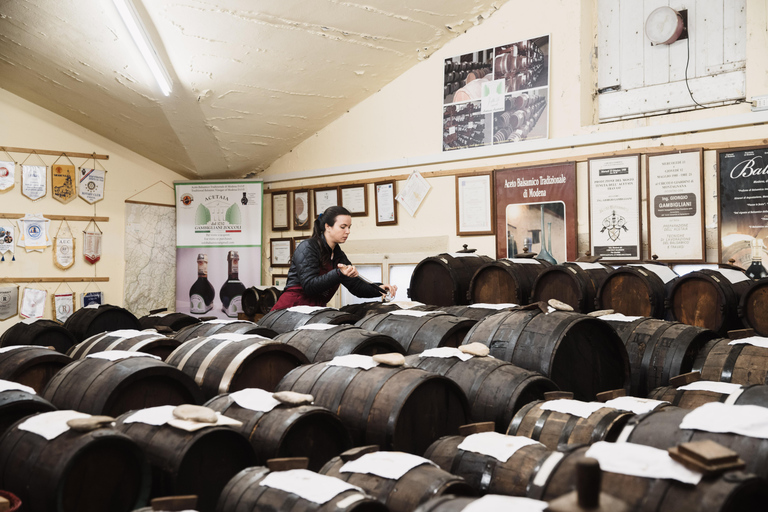 Modena: Balsamic Vinegar Cellar Tour, Tasting & Food Pairing Castelfranco Emilia: Modena Balsamic Vinegar Cellar Visit