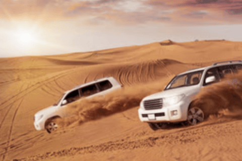 Safári no deserto de dia inteiro com jantar com churrasco