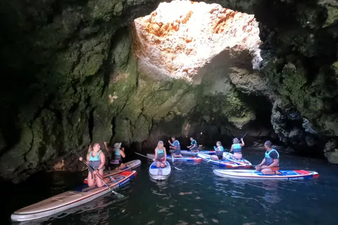 Lagos : Excursion en Stand Up Paddle Board à Ponta Da Piedade