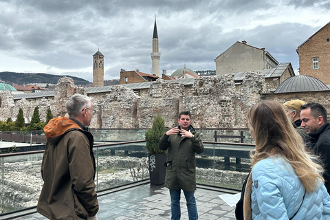 Stadtführung durch Sarajevo mit bosnischem Kaffeeritual Sarajevo: Stadtführung mit bosnischem Kaffee und Desse