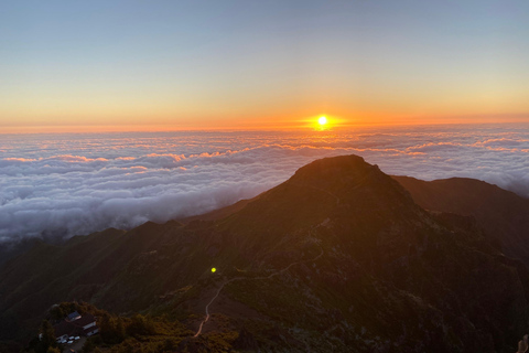 Pick up in Pico do Areeiro back to Achada do Teixeira