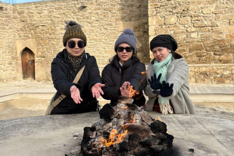 Gobustan, Mud Volcanoes, and Fire Temple Tour