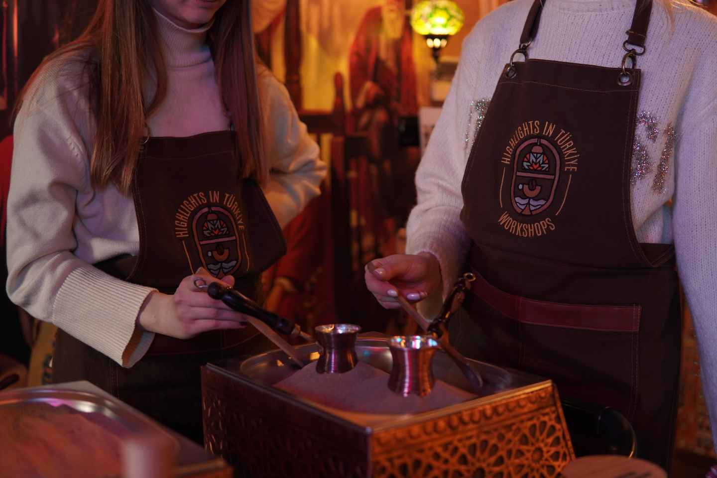 Istanbul: Turkish Coffee Brewing on Sand + Gift Set