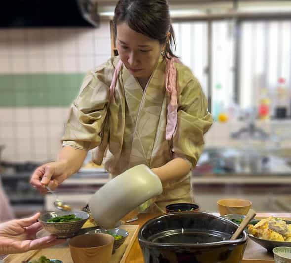 Osaka Authentic Tempura & Miso Soup Japan Cooking Class GetYourGuide