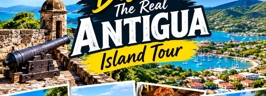 Antígua: descubra a verdadeira Antígua com uma excursão pela ilha