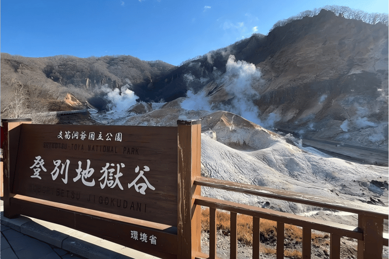 Hokkaido: Noboribetsu Samurai, Hell Valley & Pacific Cliffs From New Chitose