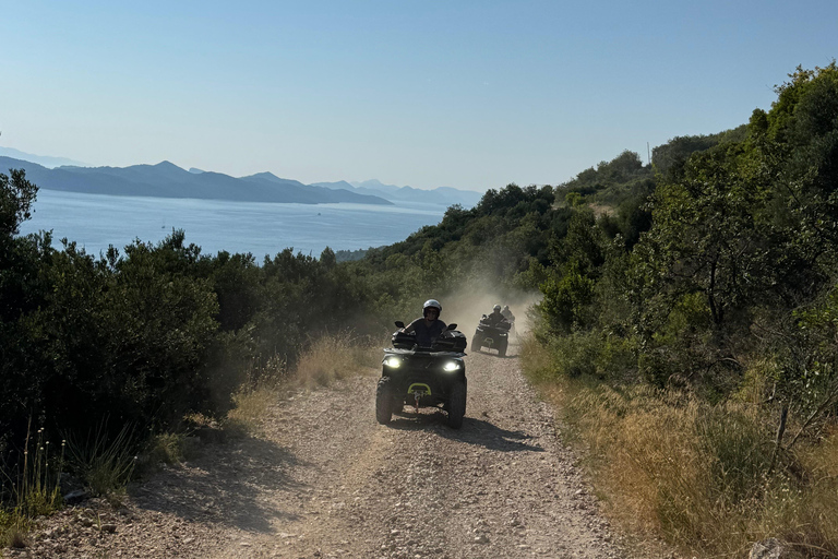 Dubrovnik: 2 Hour Countryside ATV/Quad Safari with pickup Solo ATV ( Single Driver )