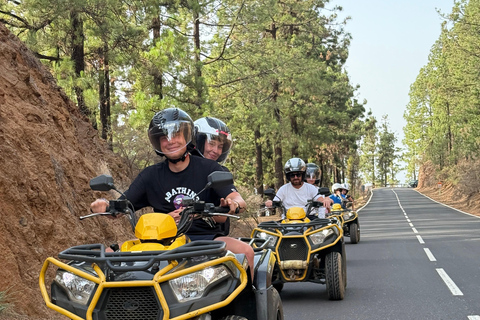 Puerto de la Cruz: Ascend Mount Teide on a quad bike to experience a magical sunset Individual Quad (1 person per quad)