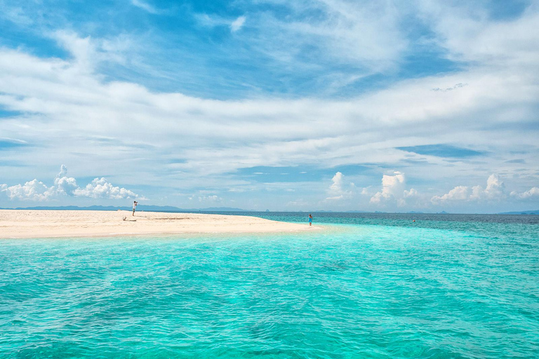 Phi Phi: Tour di un giorno intero alle isole Phi Phi e al tramonto in motoscafo