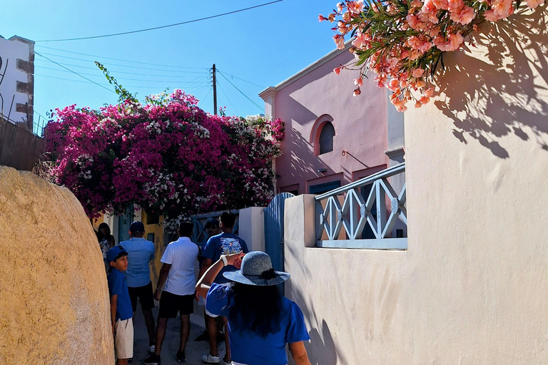 Santorini: From Reel to Real – Private Tour of Hidden Gems Santorin : visite privée en français – joyaux cachés