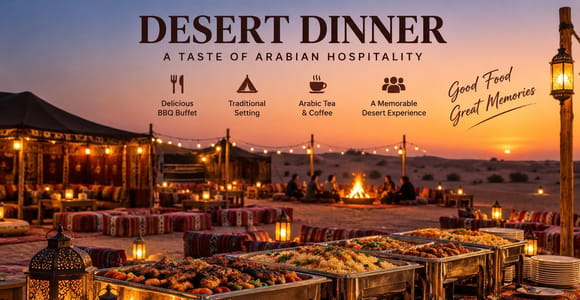 Doha Desert Safari: Sunset Dune Bashing Camp Access & Dinner