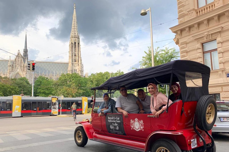 Viena: Tour turístico privado en coche eléctricoTour nocturno privado de 60 minutos (con bebidas)