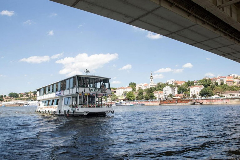 Belgrado: Crociera turistica guidata sui fiumi Danubio e Sava