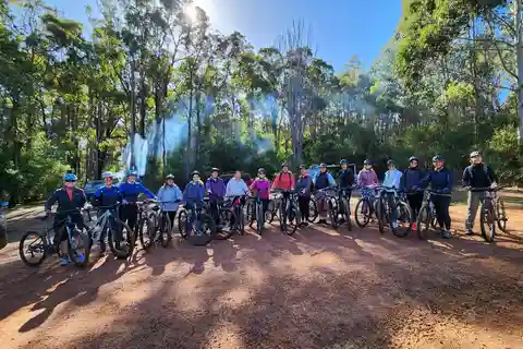 Dwellingup: Ladies only 'Pedal 'n' Platter' Bike Tour