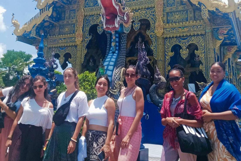 Chiang Rai: 2 Temples (White and Blue) + Black House Museum Meeting Point: Wat Phra Singh (Hotels Outside Pickup Area)