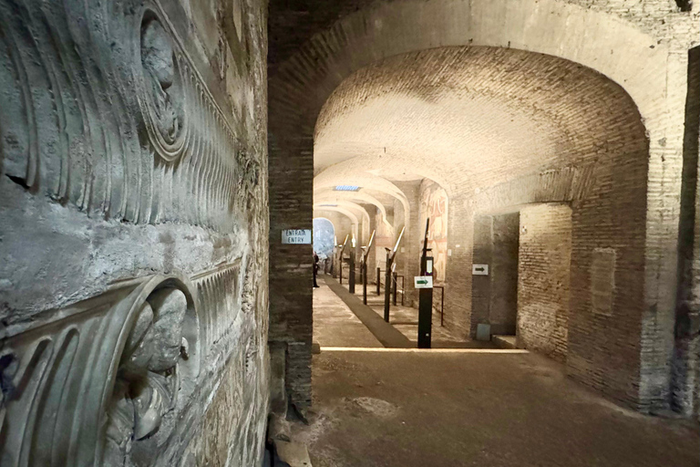 Rome's Hidden Underground Excavations & Colosseum Tour