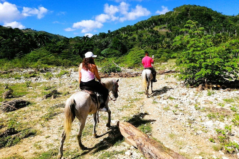 From Puerto Plata: Horseback ride along the mountain river