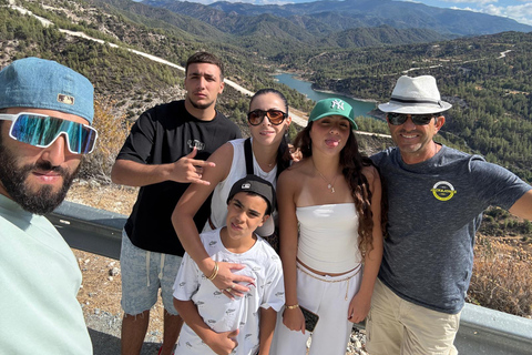 Troodos from Paphos: a day trip to the villages and mountains of Troodos. Private tour in English and Greek