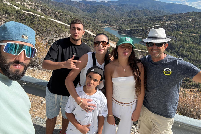 Troodos from Paphos: a day trip to the villages and mountains of Troodos. Private tour in English and Greek