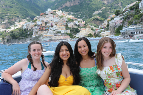 Depuis Rome : Excursion d'une journée à Amalfi et au parc archéologique de Pompéi