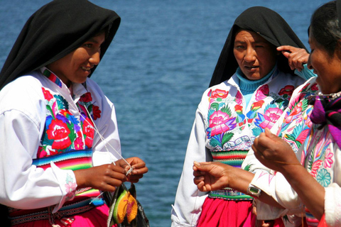 From Cusco: Puno and Lake Titicaca 1-Day Tour with Bus