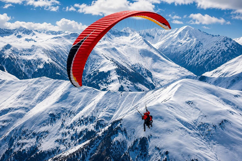 Tbilisi: Gudauri Paragliding and Aragvi Rafting & Day Tour