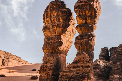 AlUla: Tour privato della Riserva Naturale di Sharaan