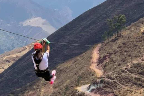 Von Cusco aus: Zip-Line im Heiligen Tal