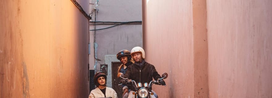 Marrakech : 3 heures hors des sentiers battus en side-car privé