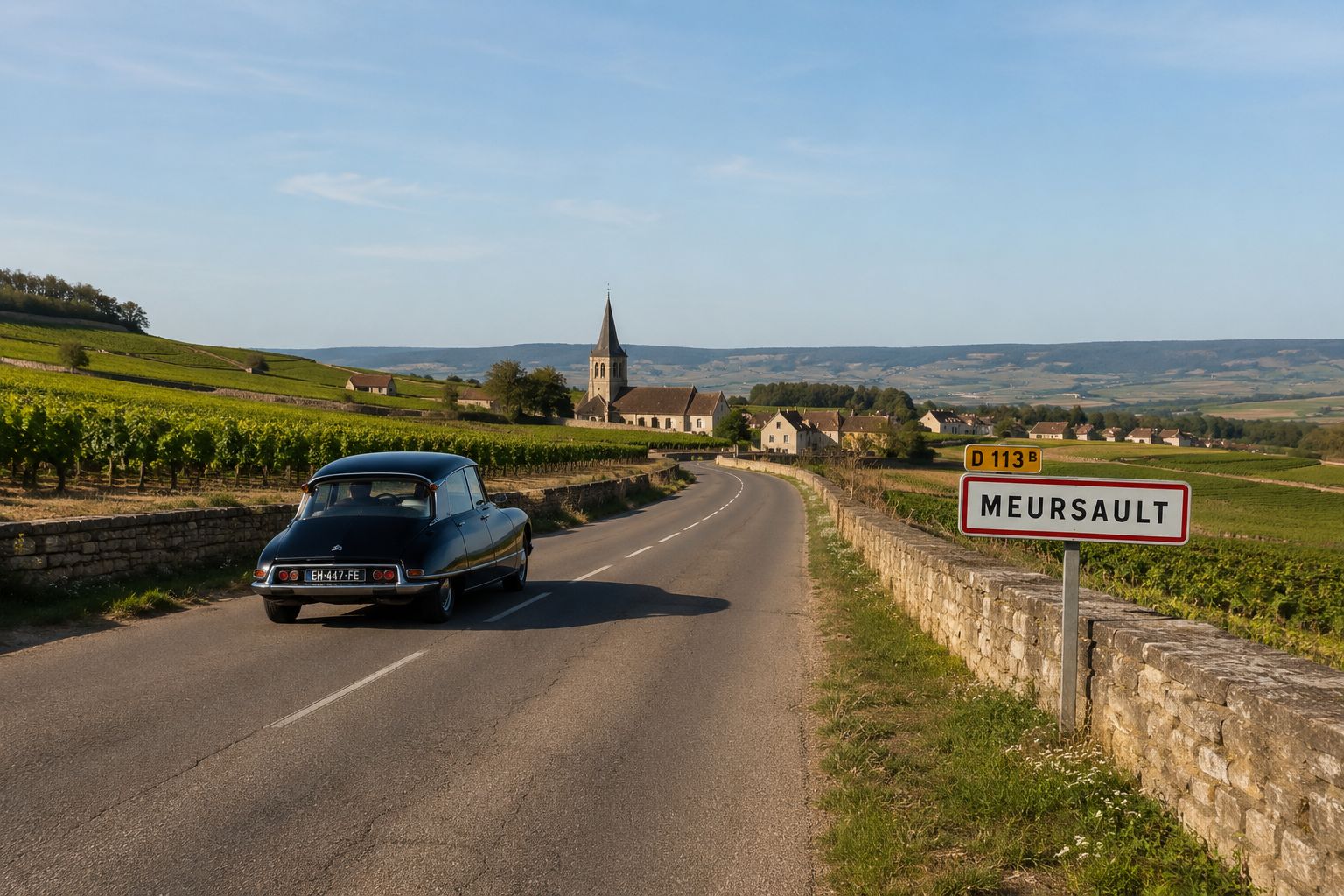 Private Cote de Nuits Wein Tour/Verkostung im Citroen DS