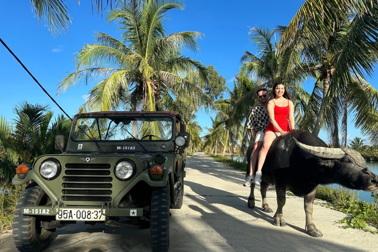 Hoi An: Geführte Tour durch ein Dorf auf dem Land im klassischen Armee-JeepPrivate Tour mit Mahlzeit