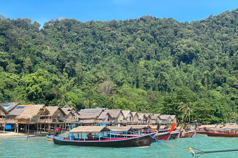 Khao Lak: Tour di snorkeling delle isole Surin con il villaggio Moken