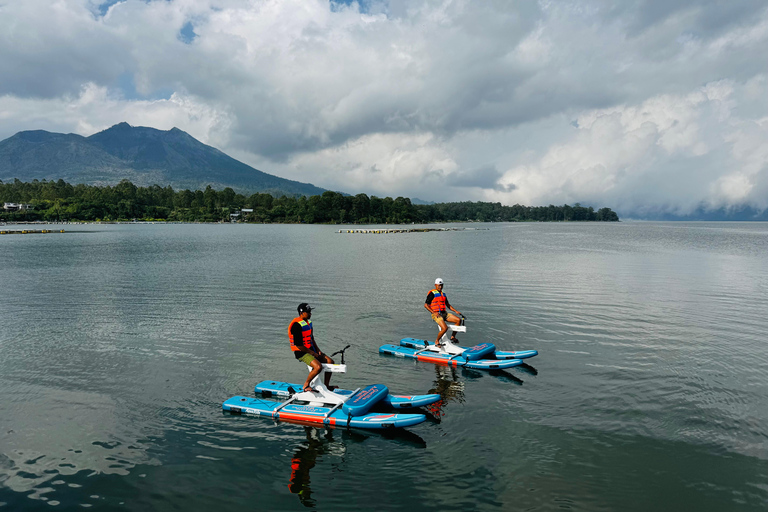 Bali/Mount Batur: Guided Lake Batur Water Bike Experience Guided Water Bike Experience with Meeting Point