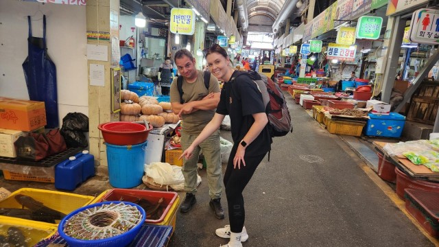 Visit Busan City center Food Market Tour in Busan, South Korea