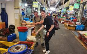 Busan City center Food Market Tour