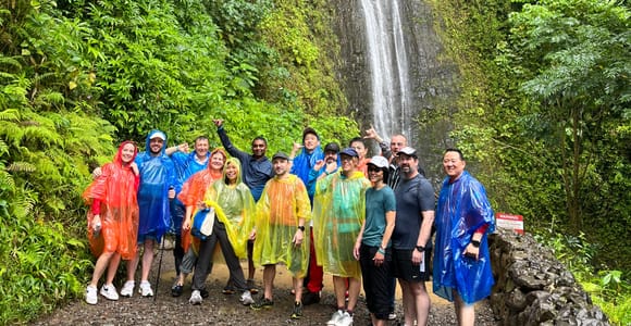 Hawaiian Waterfall Hike